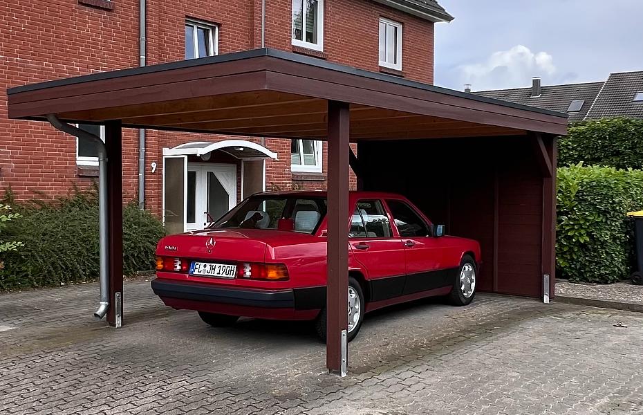 Stellplatz mit Carport 