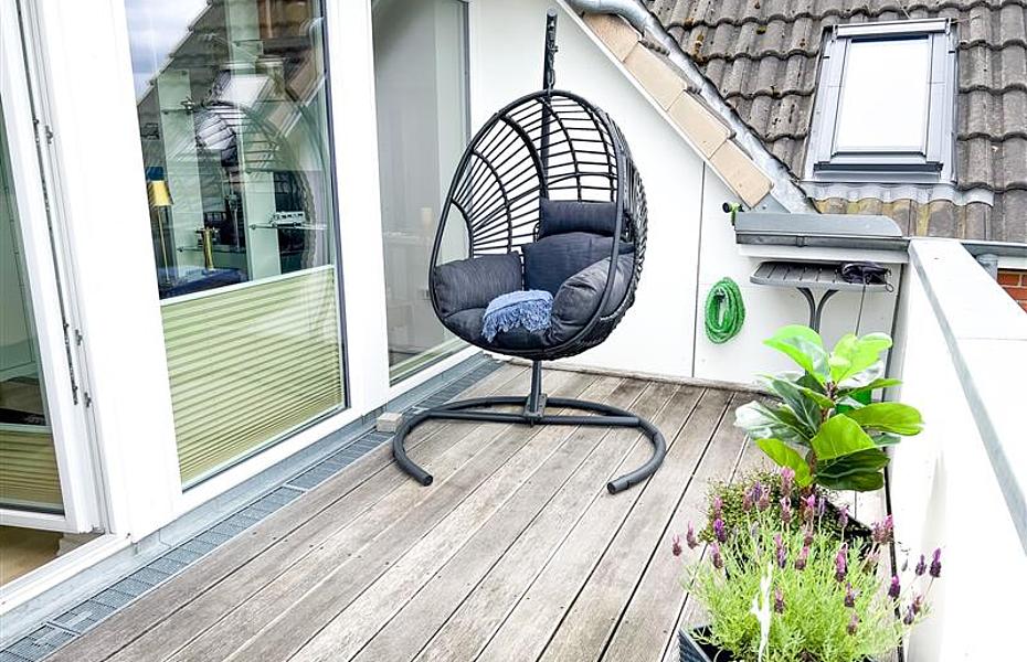 Süd-West Balkon 