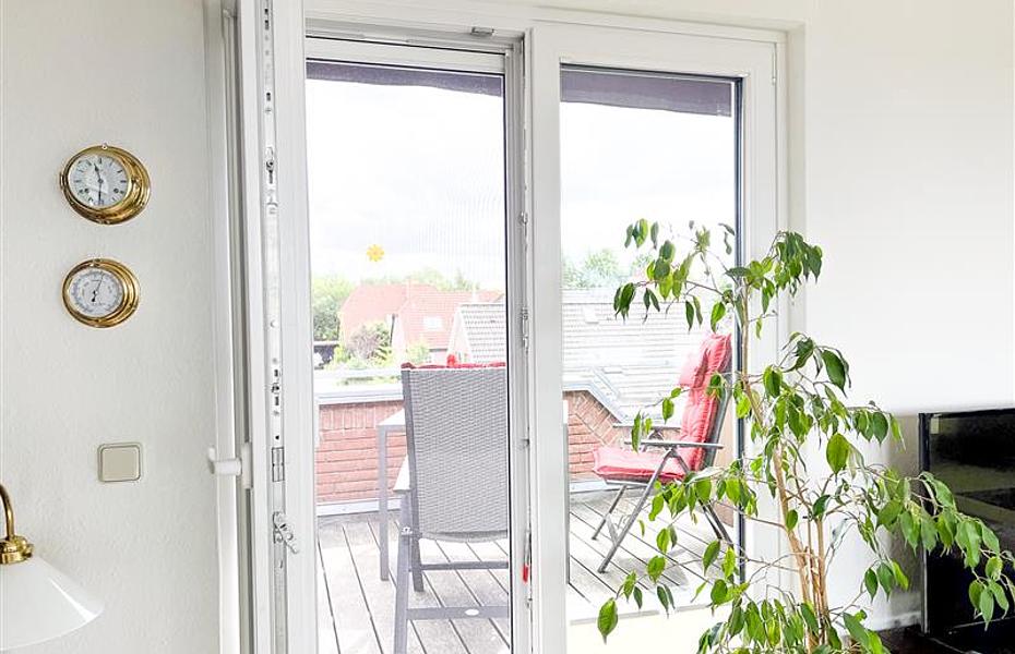 Eingang zu dem Nord-Ost Balkon 