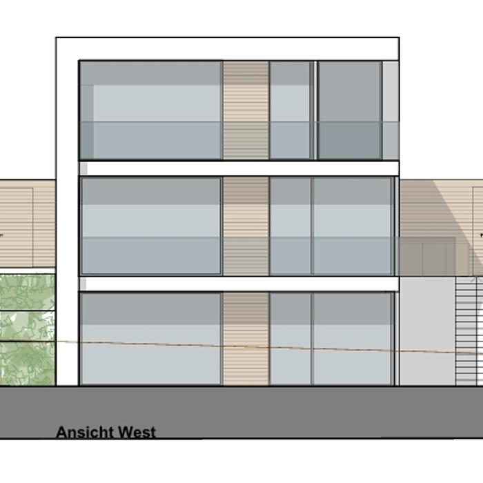 Ansicht West 