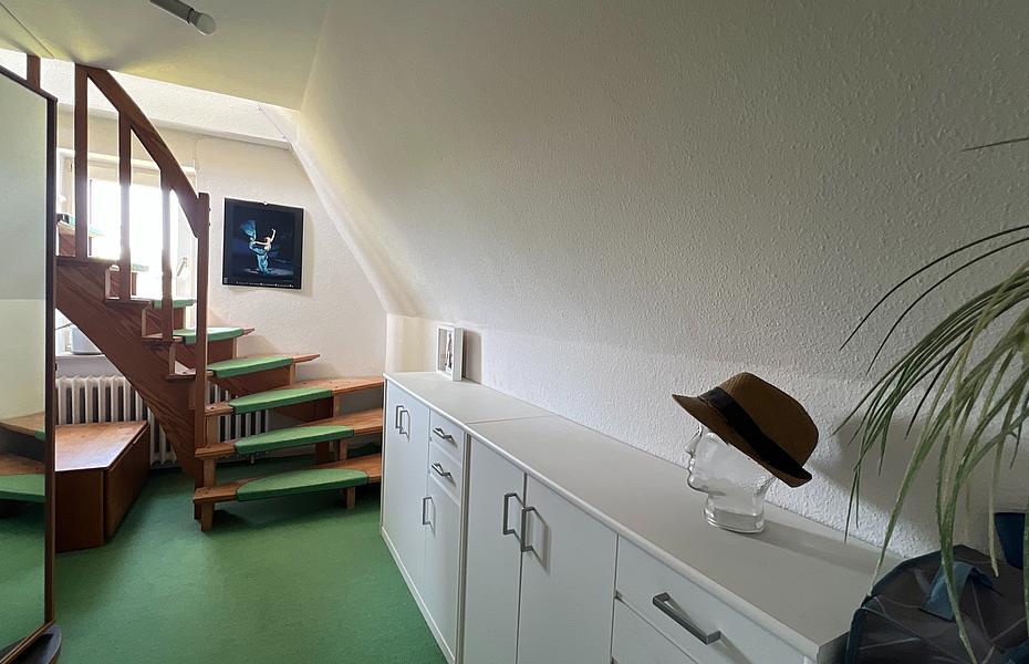 Aufgang zum Dachboden