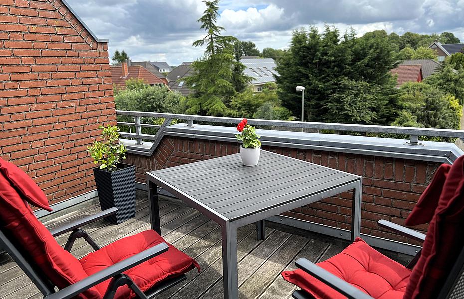 Nord-Ost Balkon 