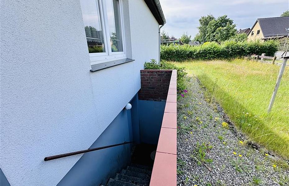 Außentreppe zum Keller