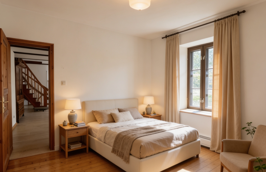 Schlafzimmer (digital bearbeitet)